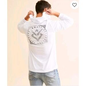 Veece Titanium Hoodie Large Color White Buckle Lightweight